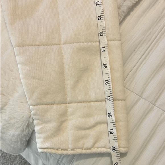 By Together Cream Quilted Zip-Up Relaxed Fit Jacket Size Small - Picture 10 of 10
